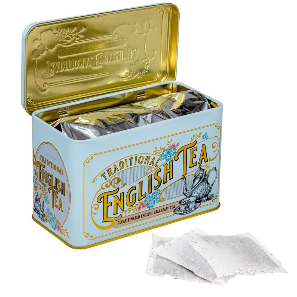 New English Teas gift-ready tin makes a thoughtful present for tea lovers