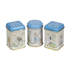New English Teas Peter Rabbit English Afternoon tin suggests relaxing tea moments.