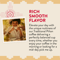 New Mexico Piñon Coffee culture-inspired flavors evoke the Land of Enchantment in every cup