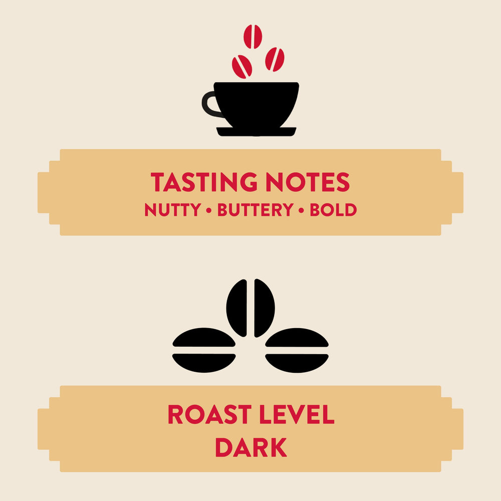 New Mexico Pinon Coffee roastery in Albuquerque setting.