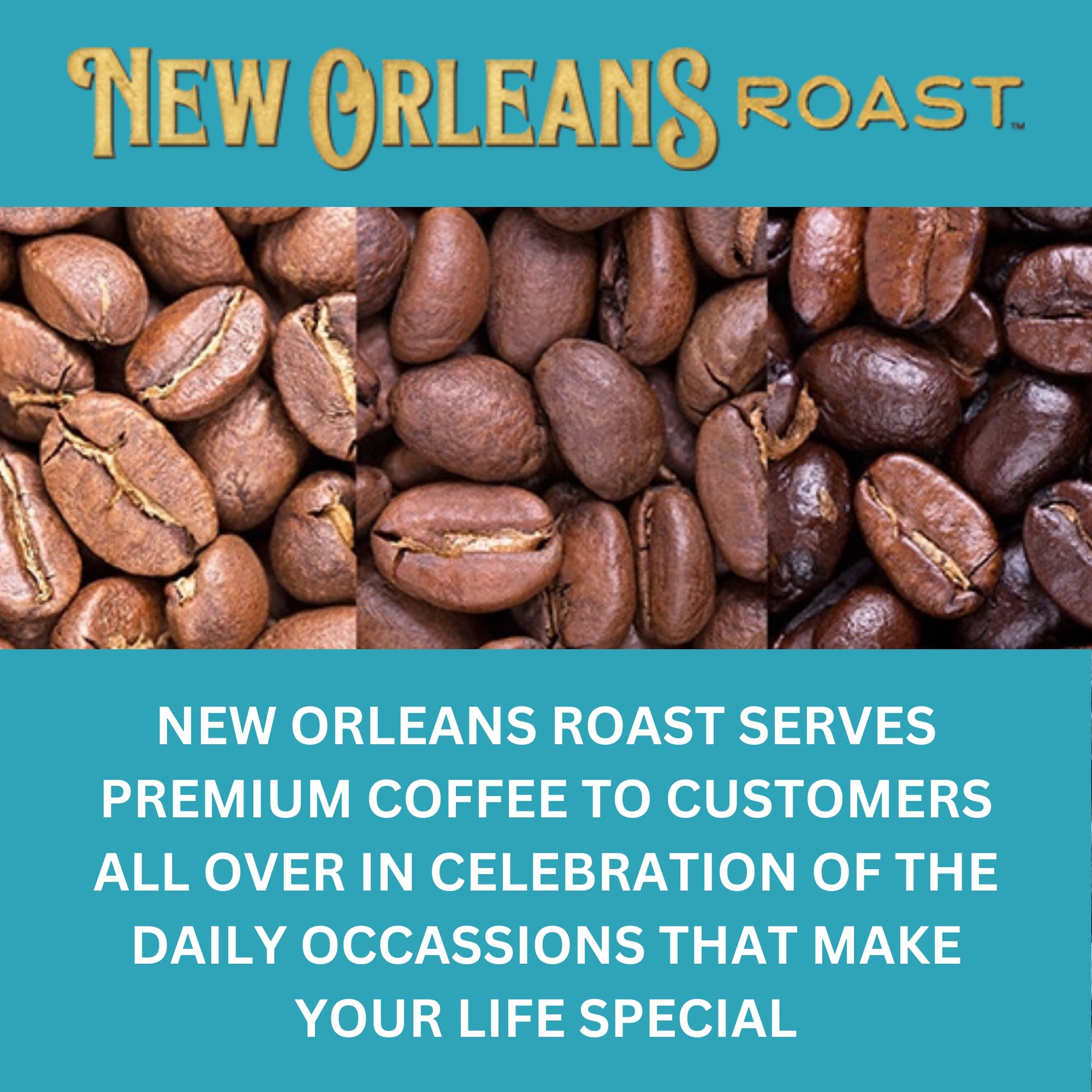 New Orleans Roast baking substitute chicory enriches batters with a toasty aroma.