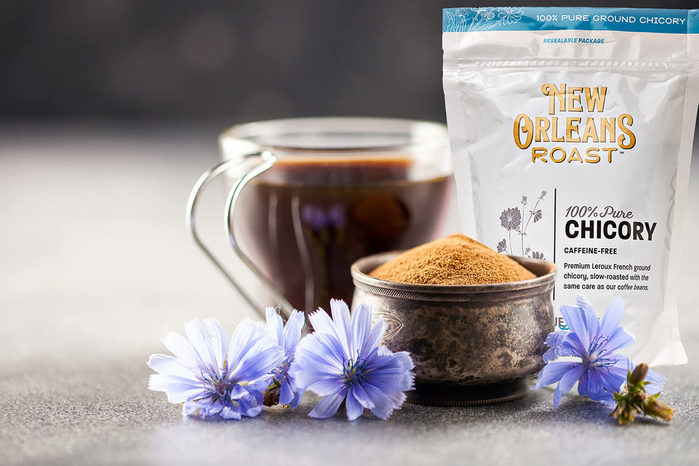New Orleans Roast chicory coffee blend—friendly to both solo brews and blends.