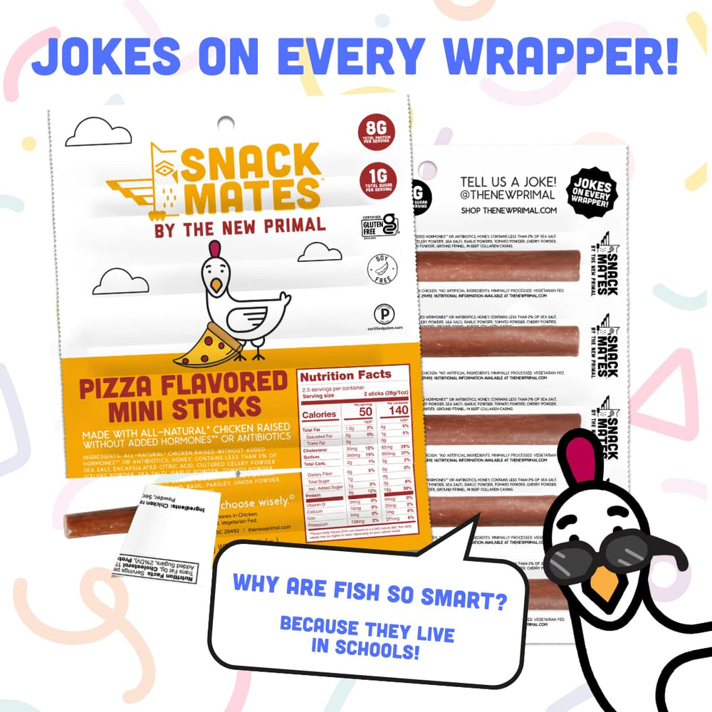 The New Primal Snack Mates arranged for easy lunchbox meals