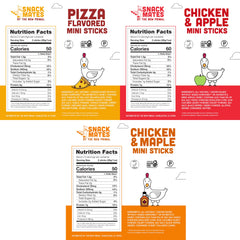 New Primal Snack Mates mini stick in maple flavor offers kid-friendly protein on the go.
