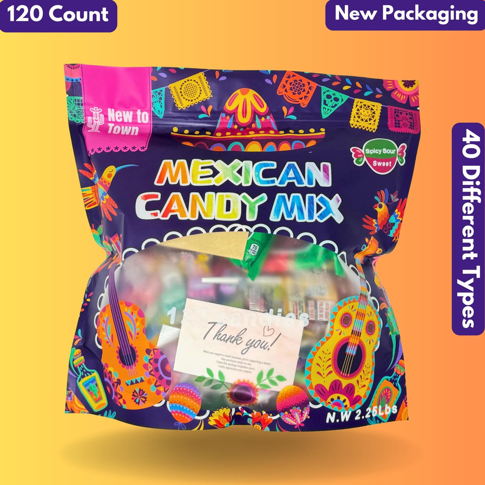 New To Town Lorena Mini Pelon Tamarindo, chewy tamarind in a tiny treat.
