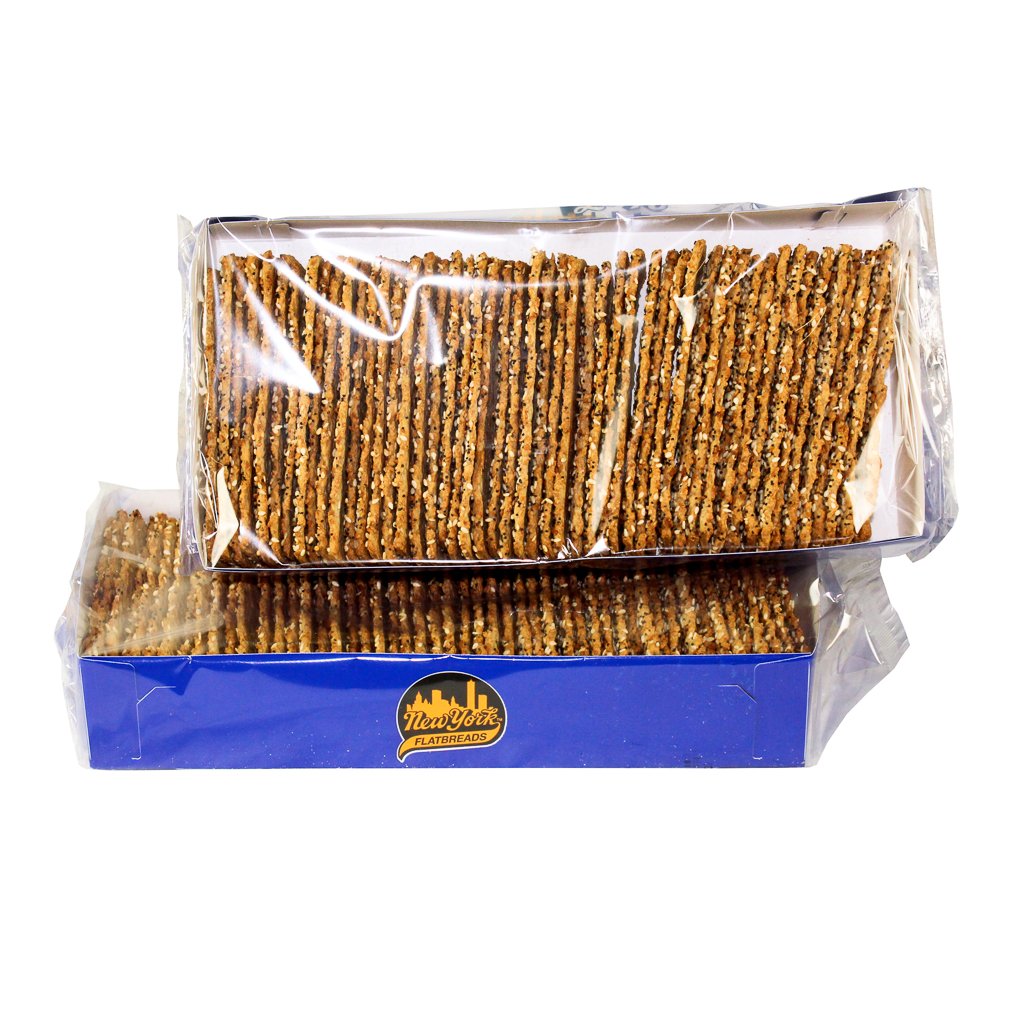 New York Flatbreads Everything 5 lbs pack-shot showing crispy flatbread for toppings