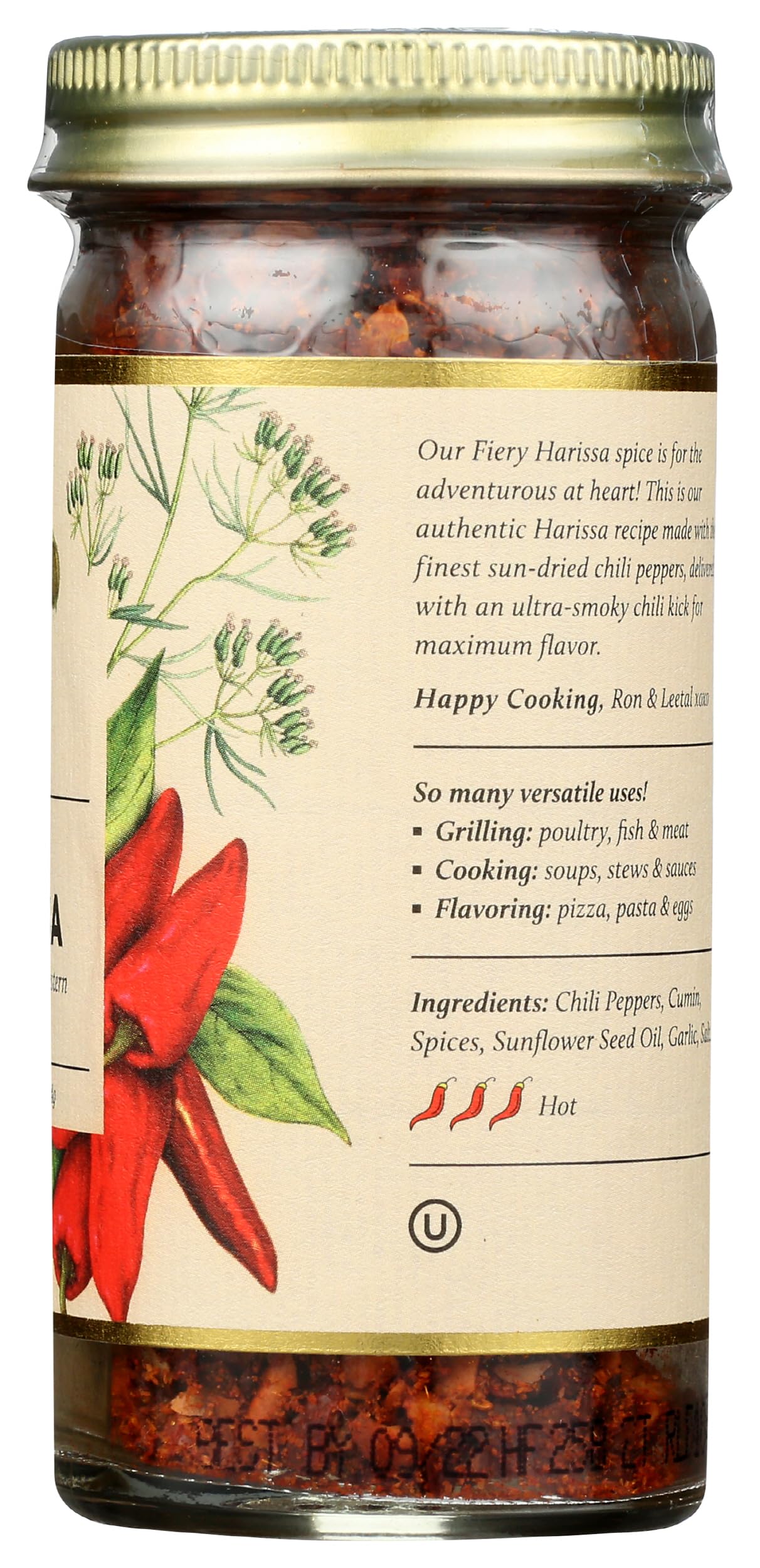 New York Shuk Fiery Harissa sprinkled on roasted vegetables to elevate taste.