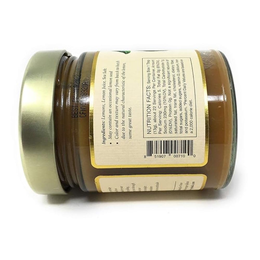 New York Shuk Preserved Lemon Paste tagine highlights bright, floral citrus notes.