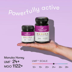 Spoon-dip tasting captures the creamy texture and aroma of New Zealand Honey Co. Manuka honey.