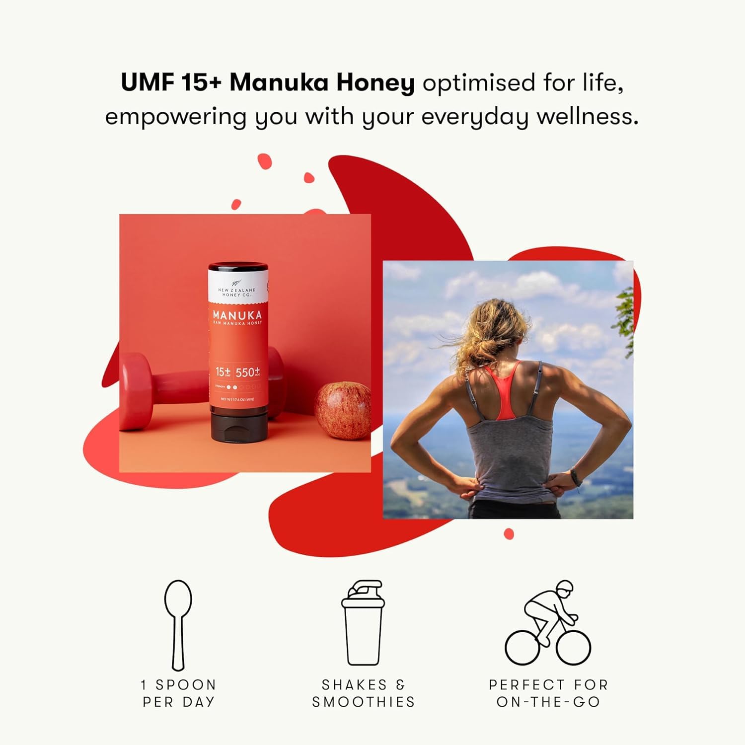 New Zealand Honey Co Manuka UMF 15+ halal-certified option for mindful sweetness