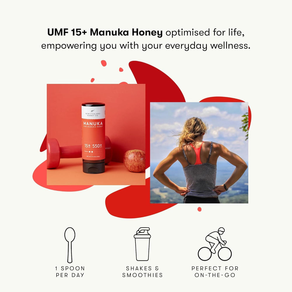 New Zealand Honey Co Manuka UMF 15+ halal-certified option for mindful sweetness