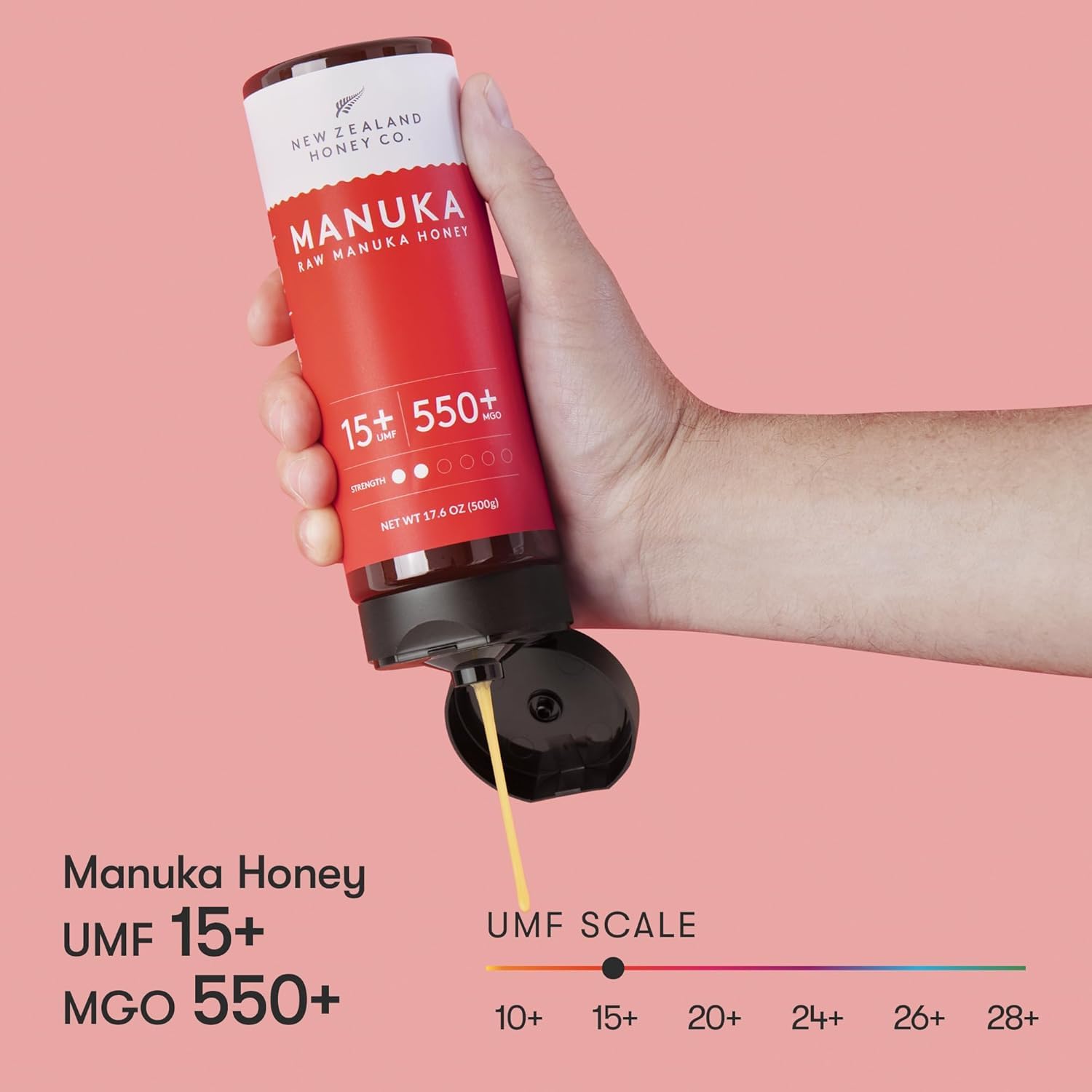 New Zealand Honey Co Manuka UMF 15+ gift-ready packaging for gifting