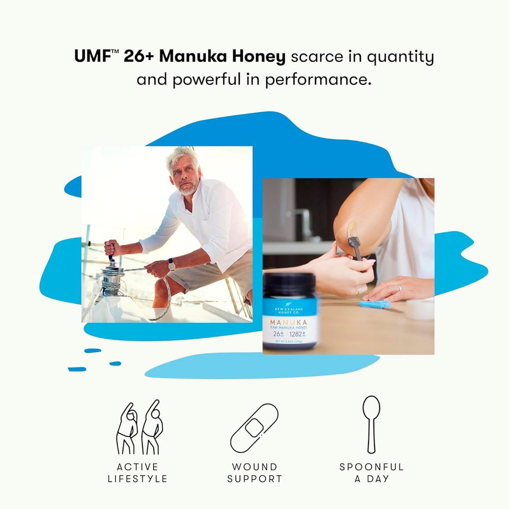 New Zealand Honey Co Manuka honey in tea for fragrant warmth