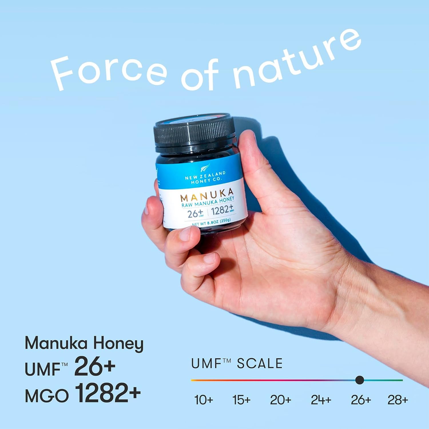 New Zealand Honey Co UMF certificate label indicates authenticity