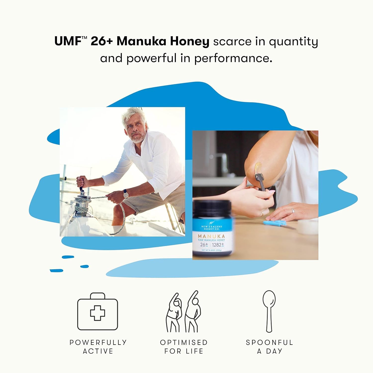 New Zealand Honey Co. UMF/MGO certificate seals, assurance of high-grade Manuka.