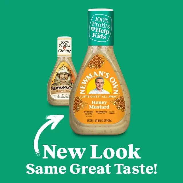 Newman's Own Honey Mustard Dressing used as a marinade for chicken.