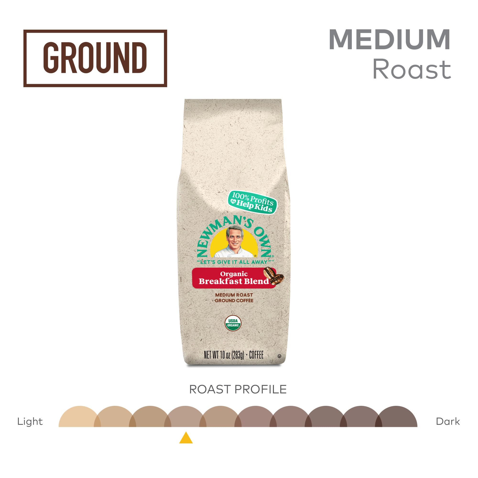 Aromas rise as Newman's Own Organic Breakfast Blend brews