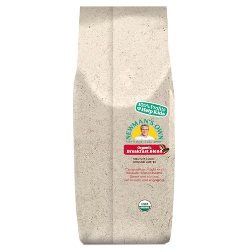 Morning ritual with Newman's Own Organic Breakfast Blend aroma