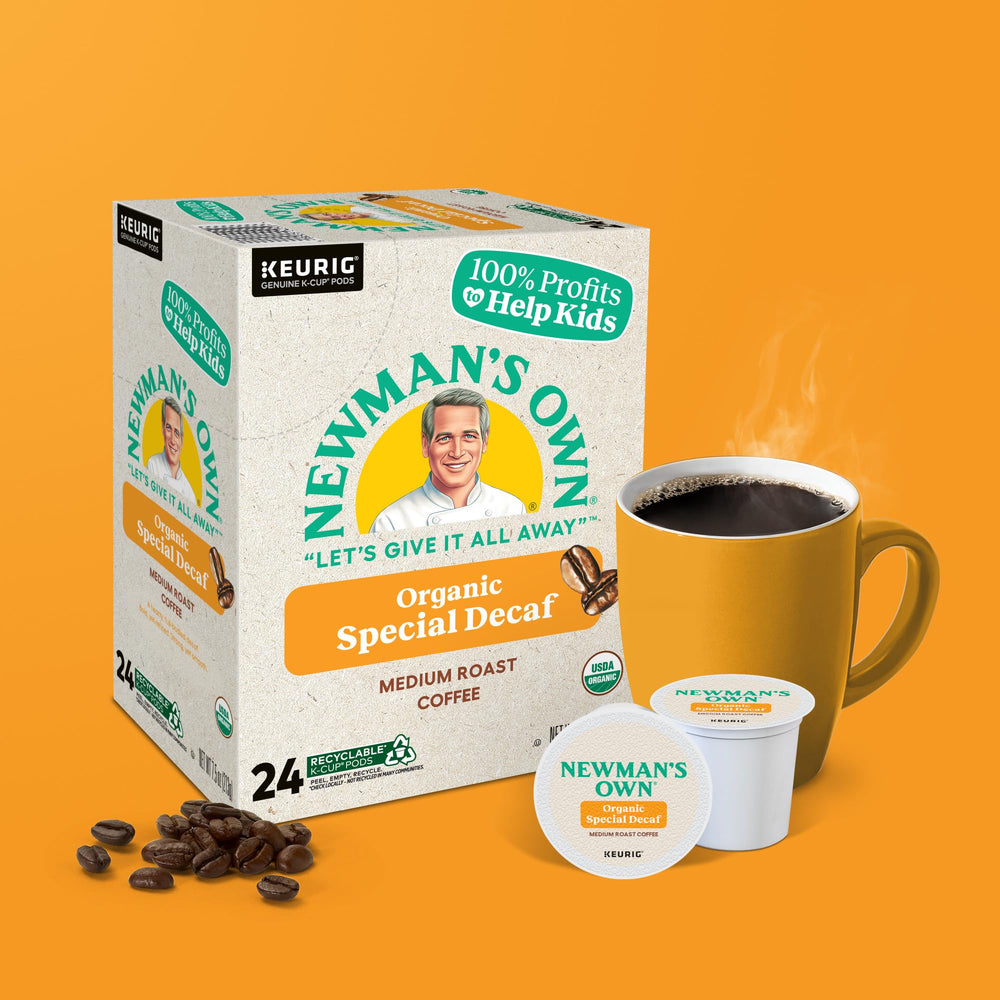 USDA Organic and Kosher certifications for Newman's Own Decaf