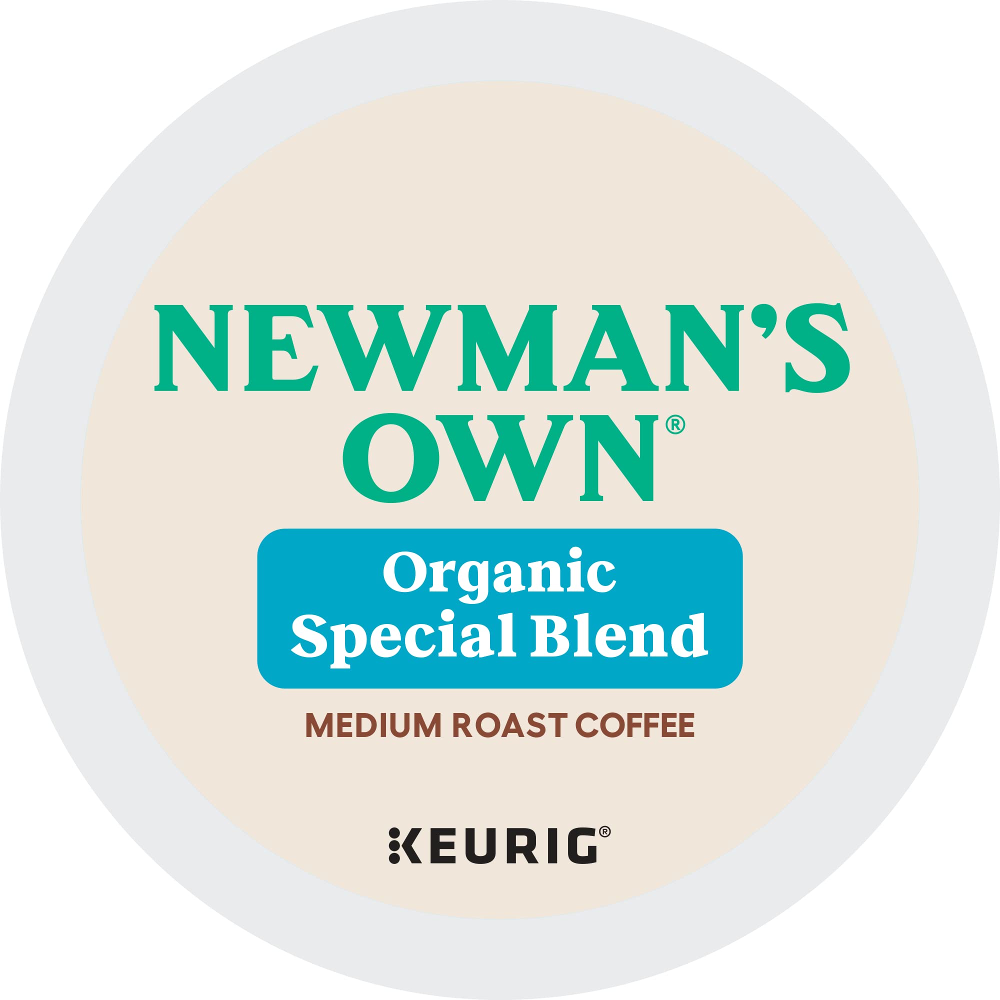 Newman's Own Organics Special Blend Extra Bold K-Cups package detail shows two 24-count boxes.