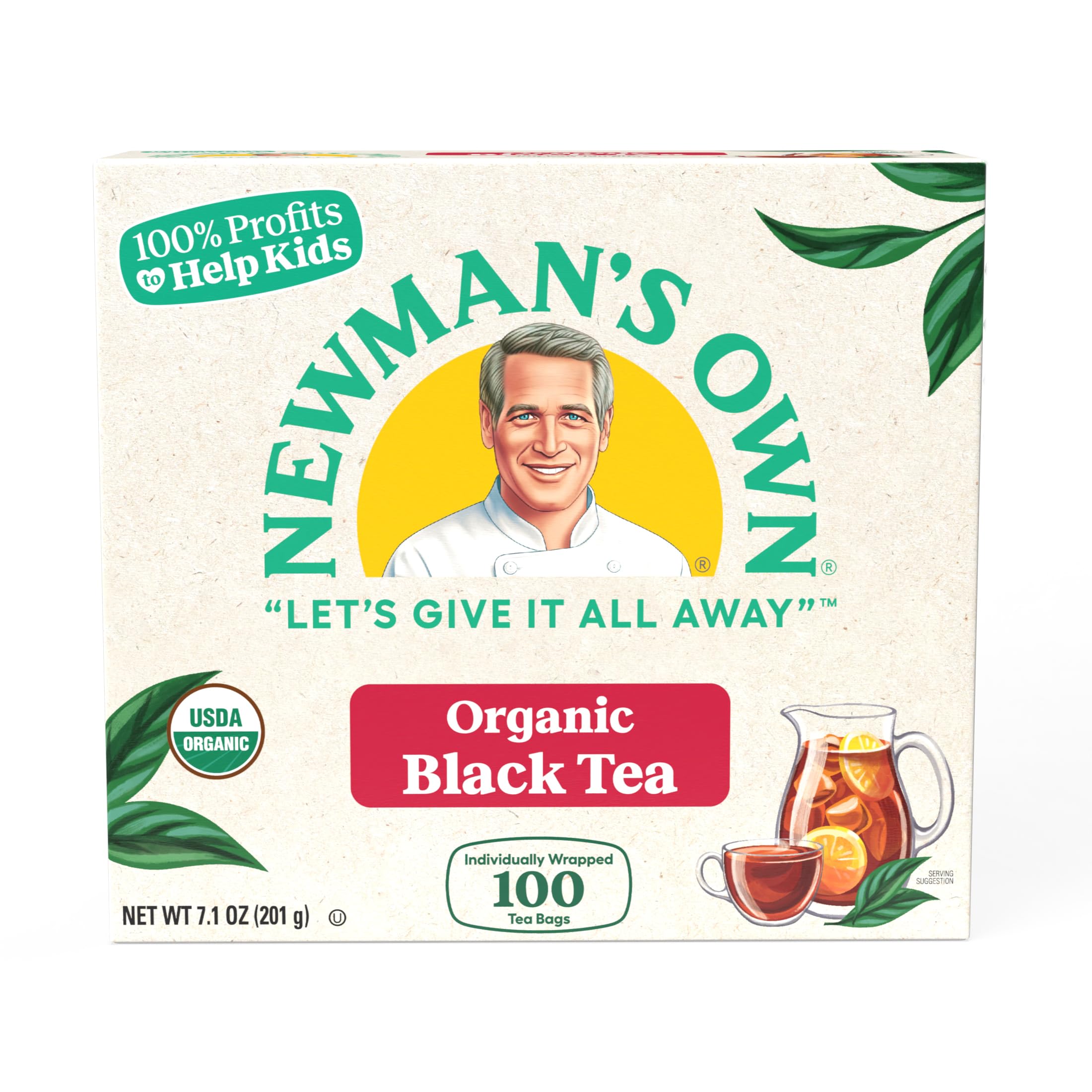 Newman's Own Organics USDA organic label signals certified quality.
