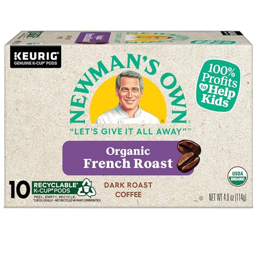 Newman's Own packaging with recycling symbol and guidance.