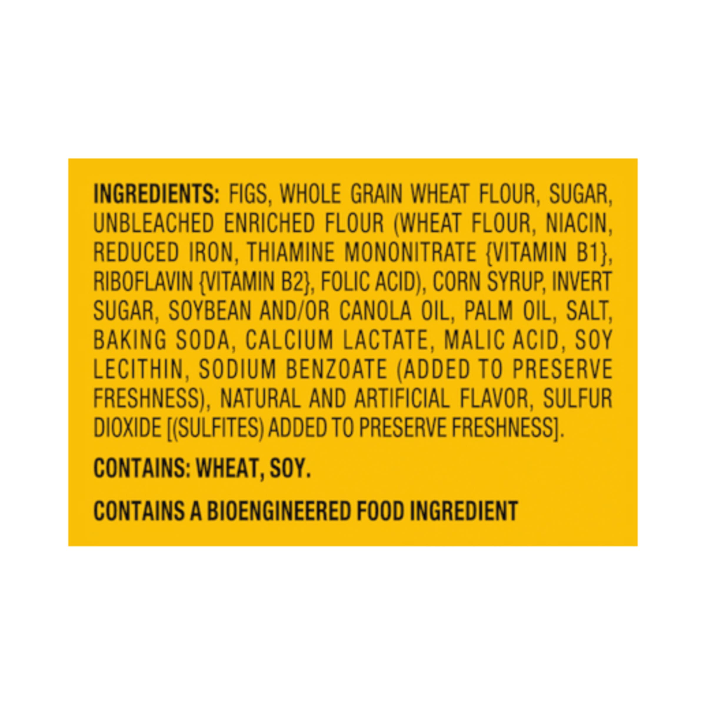 Whole grain badge and nutrition panel close-up