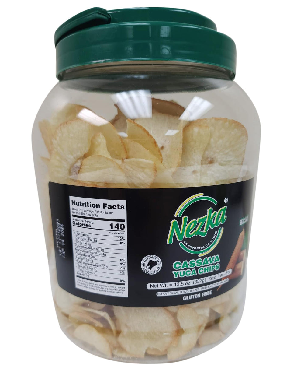 NEZKA Cassava Chips nachos setup for easy appetizers at parties