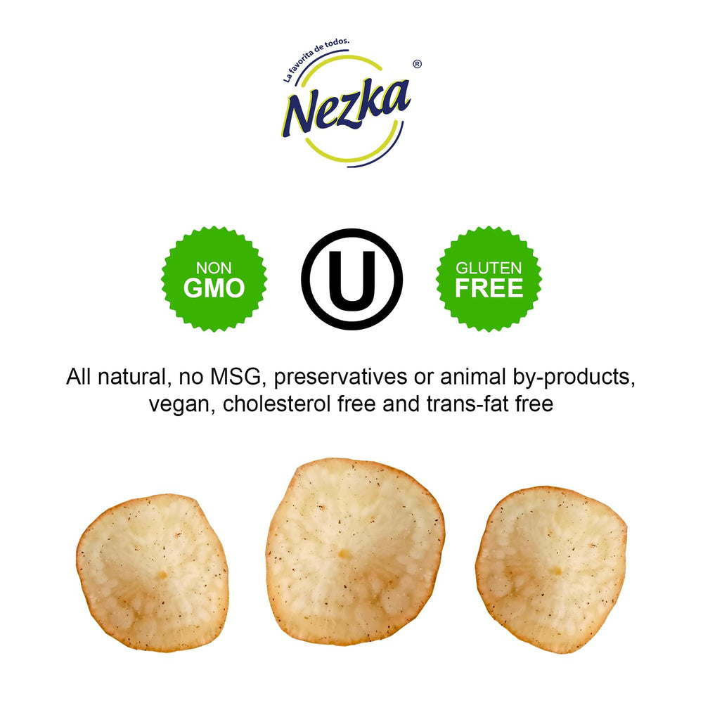 NEZKA Cassava Chips serving bowl ready for sharing at a table