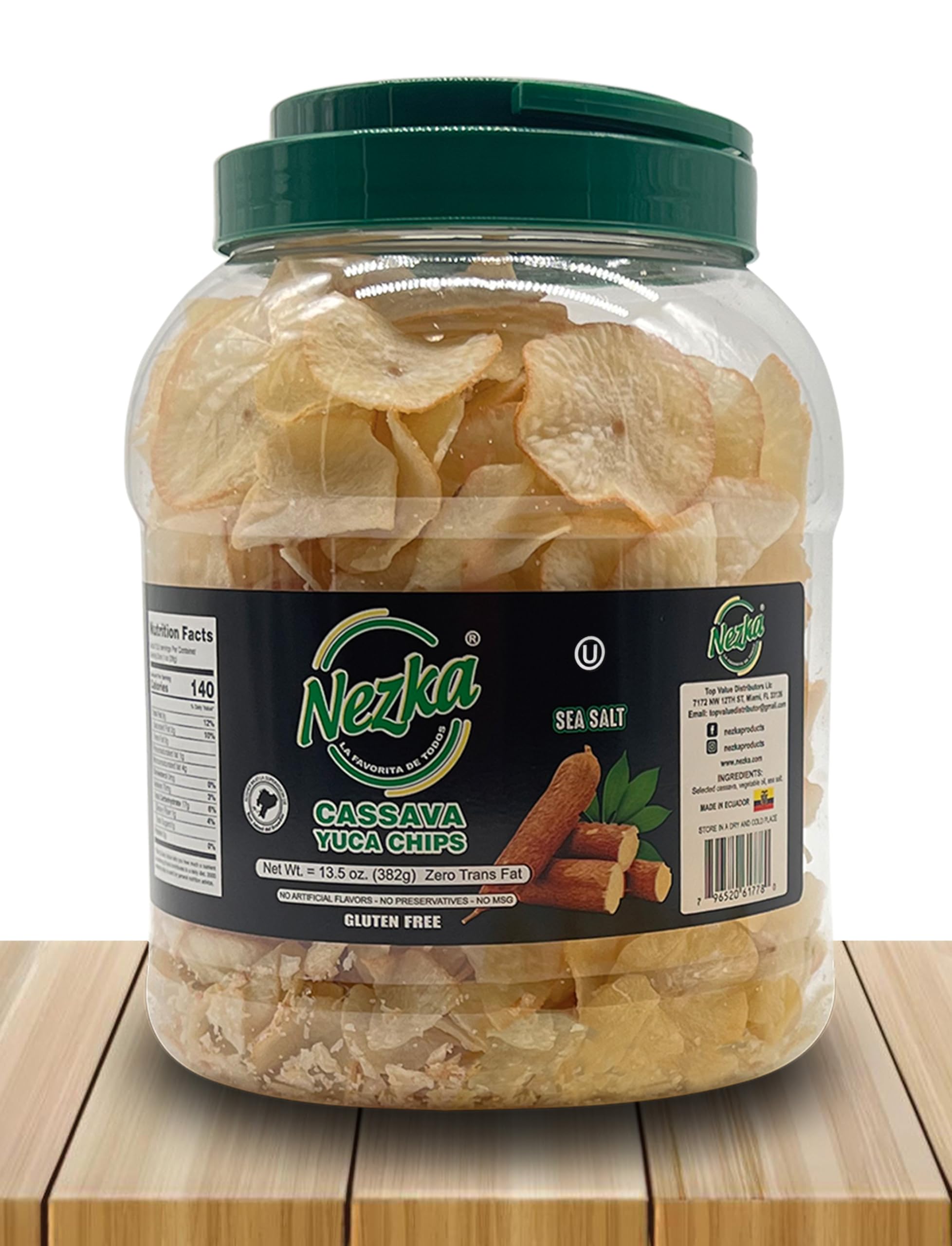 NEZKA Cassava Chips family movie night snack perfect for gatherings