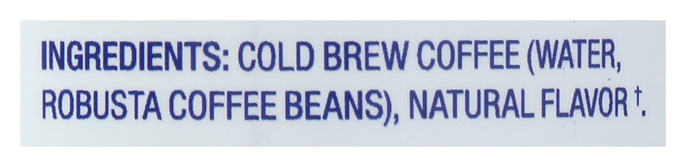 Nguyen Coffee Supply cold brew bottle with fair trade labels in view.