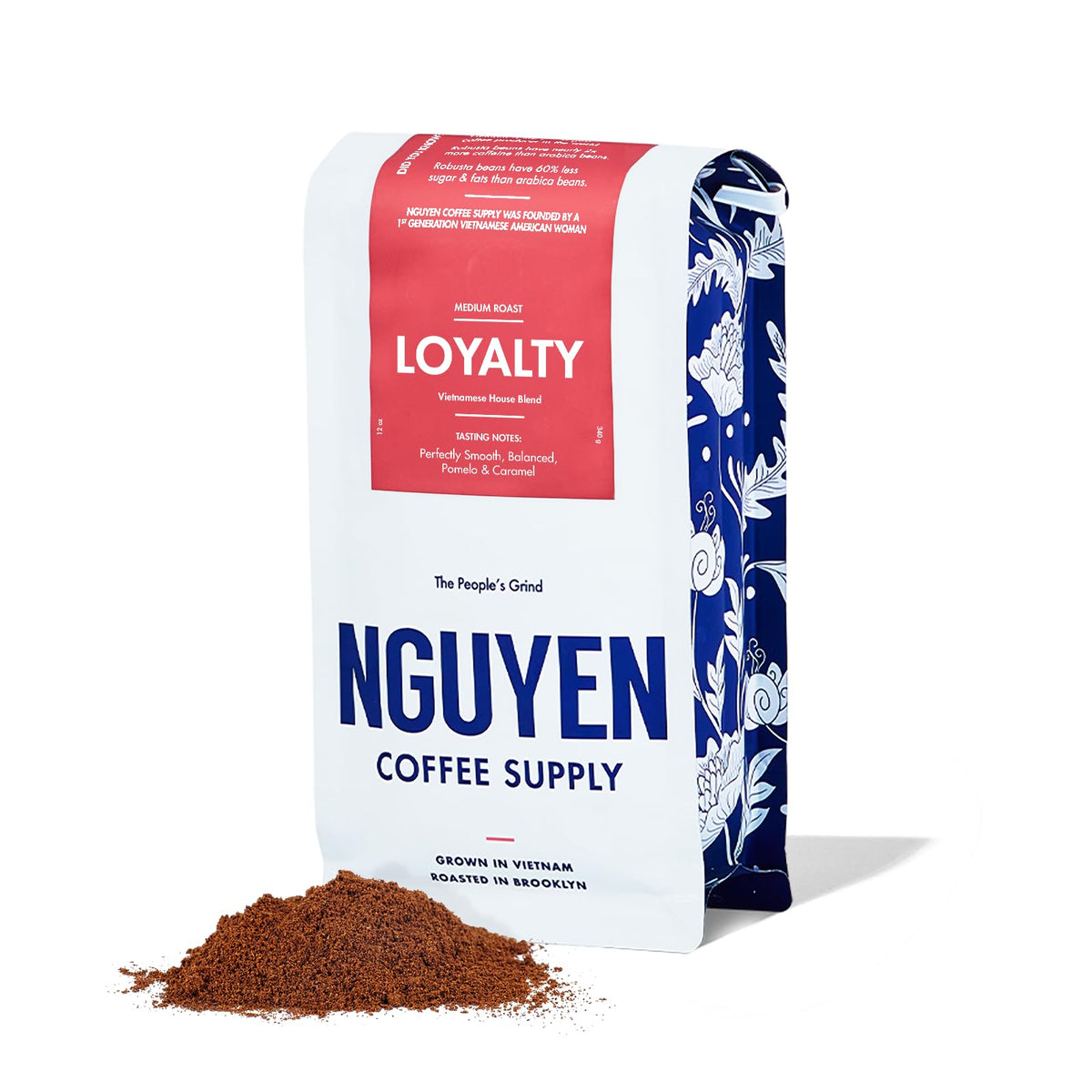 Nguyen Coffee Supply Loyalty Signature blend showcasing Robusta-Arabica balance for a smooth cup