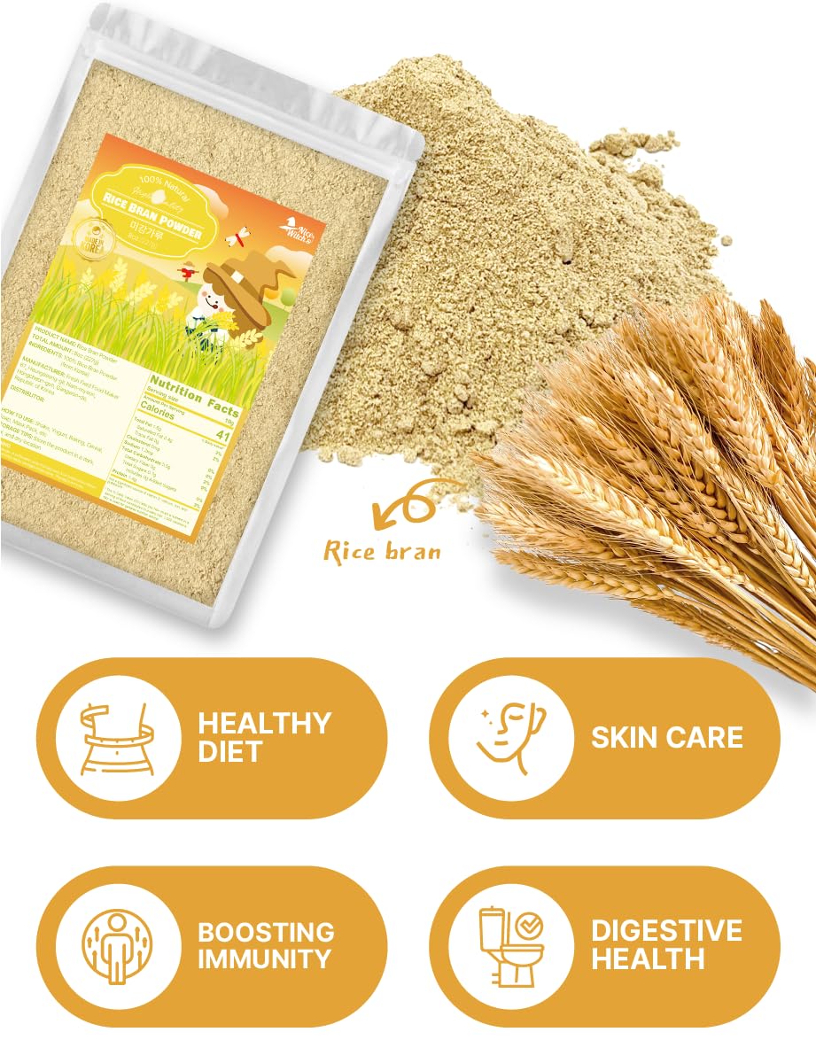 Nice Witch's measuring spoon with rice bran enables quick boosts.