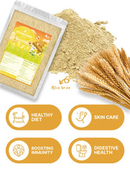 Nice Witch's measuring spoon with rice bran enables quick boosts.