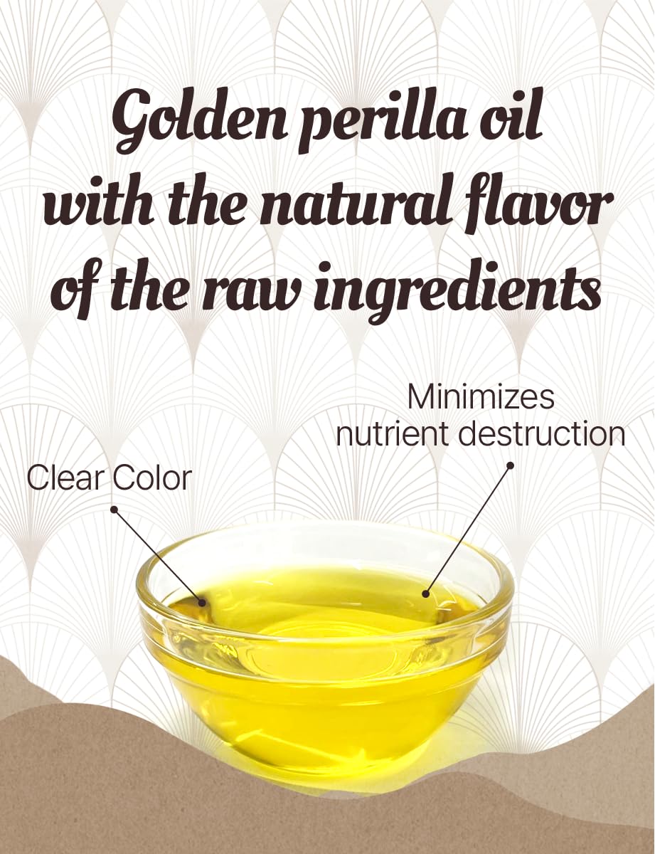 NICE WITCH'S raw perilla oil clarity on the bottle reflects purity