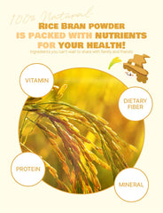 Nice Witch's rice bran smoothie photo highlights creamy texture and nutrition.