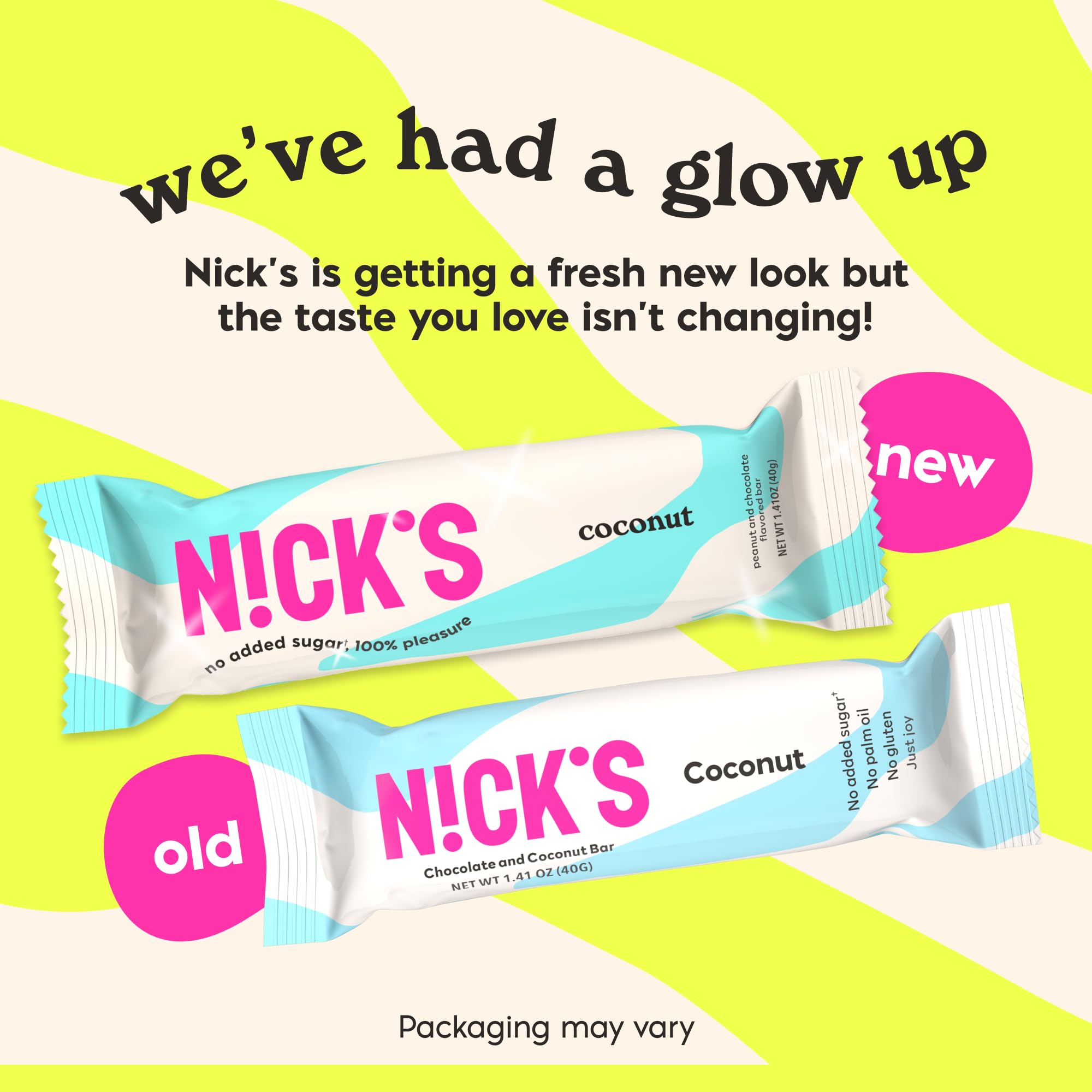 N!CK'S gluten-free milk chocolate wrap highlighting smooth texture and gluten free snacking.