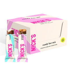 Nicks Keto Coconut Bar Pack - tropical flavor in a low-carb treat.