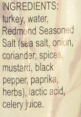 Nick's Sticks beef collagen casing close-up emphasizes premium texture.