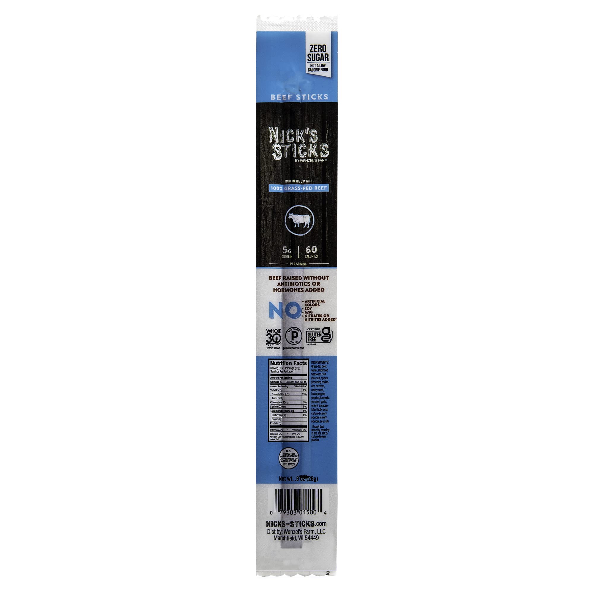 Nick's Sticks packaging-on-the-go highlights convenient single-stick format for busy days