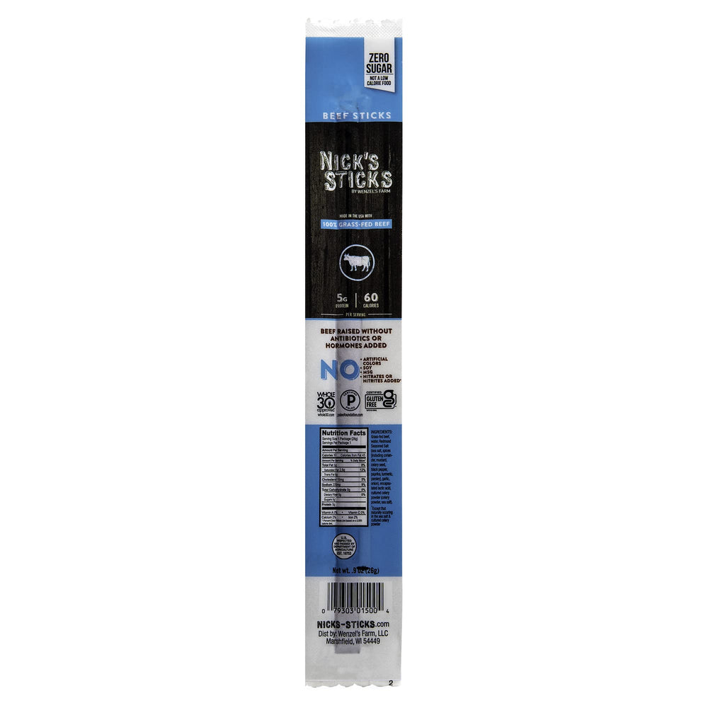 Nick's Sticks packaging-on-the-go highlights convenient single-stick format for busy days