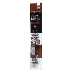 Nick's Sticks Spicy Turkey Stick – zesty bite for quick energy.