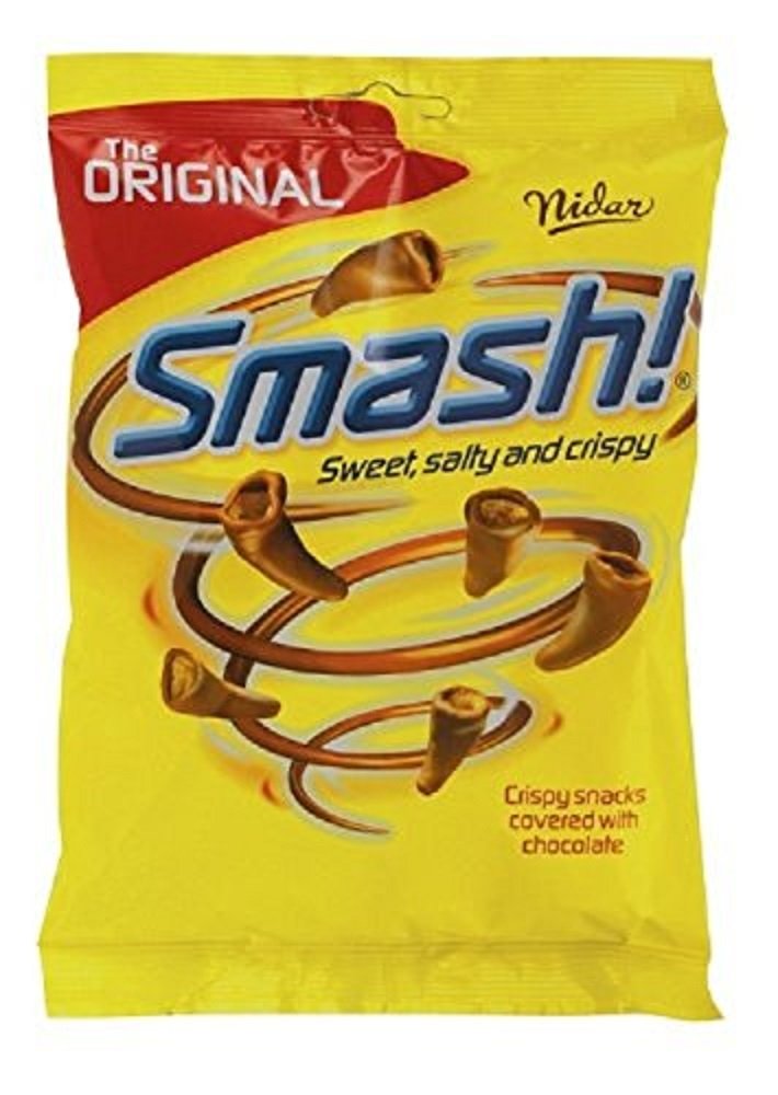 Nidar Smash Original bag 100g, creamy milk chocolate for sharing