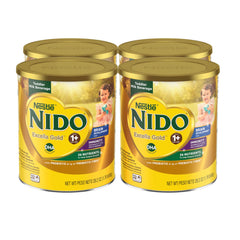 Nido Excella Gold 4-pack can for easy family stocking