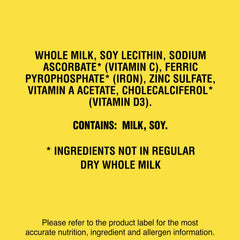 Measuring scoop with NIDO Fortificada powder for quick mixing