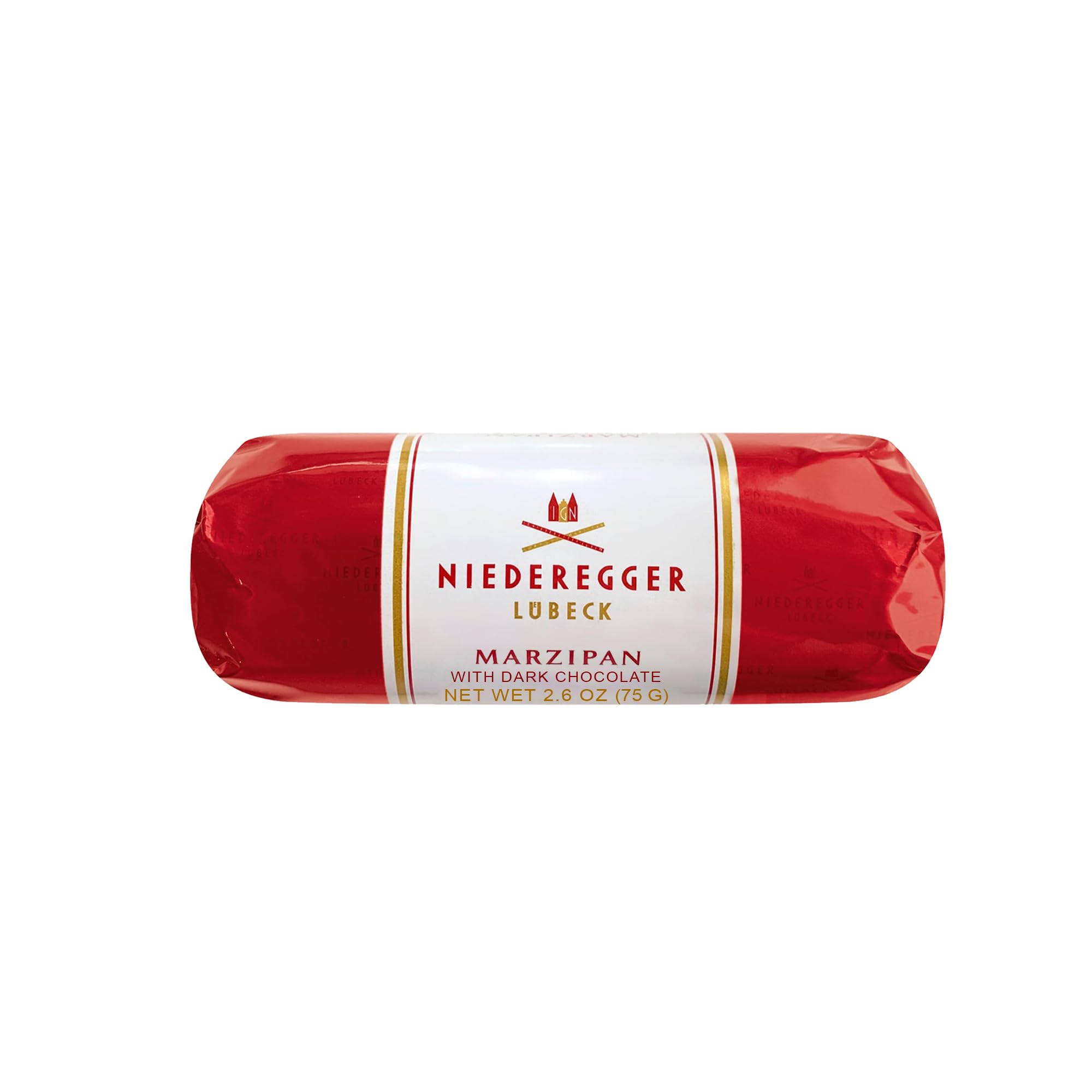 Niederegger marzipan loaf almond-rich texture close-up for gourmet indulgence.