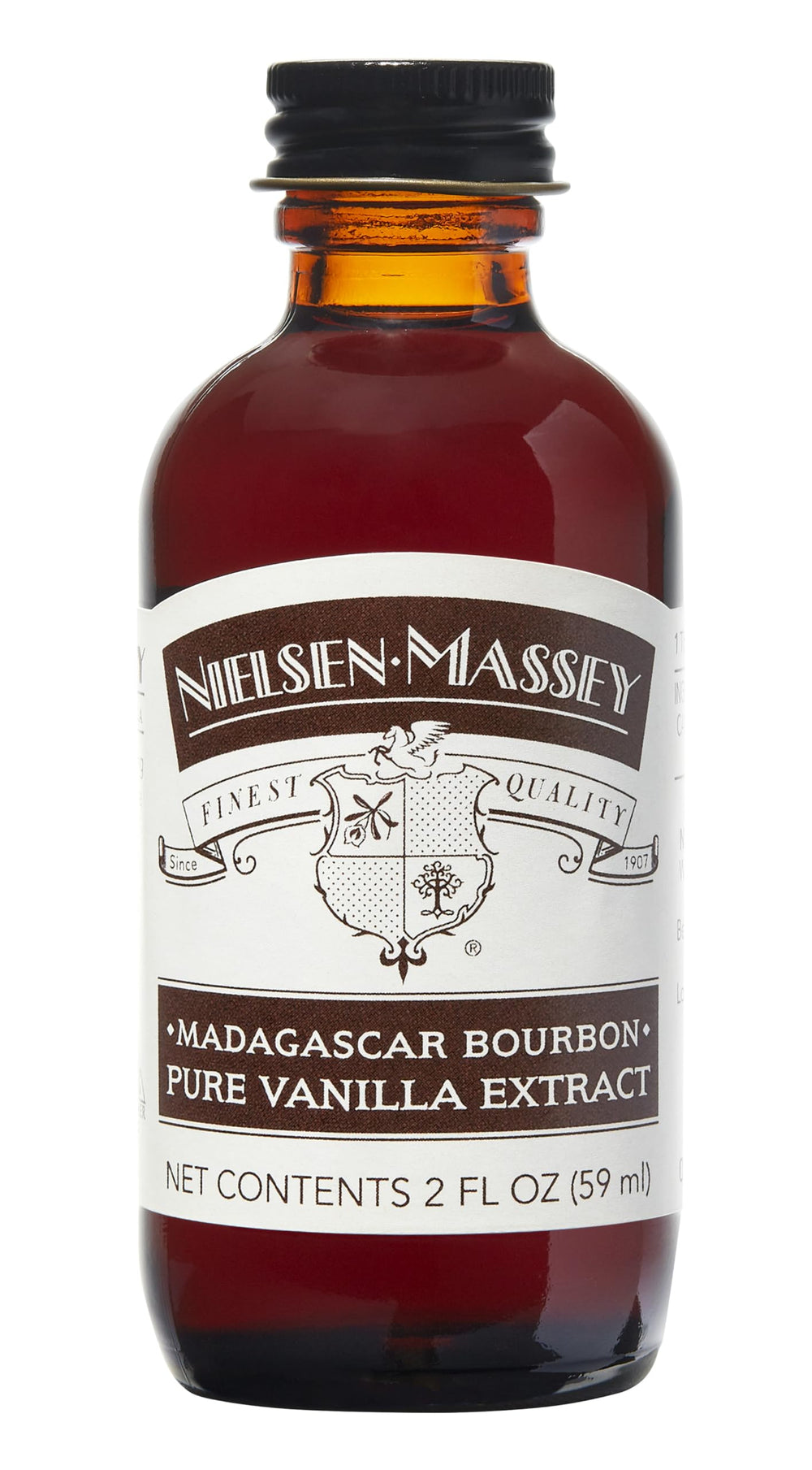 Nielsen-Massey Madagascar vanilla extract bottle enhancing baking flavor