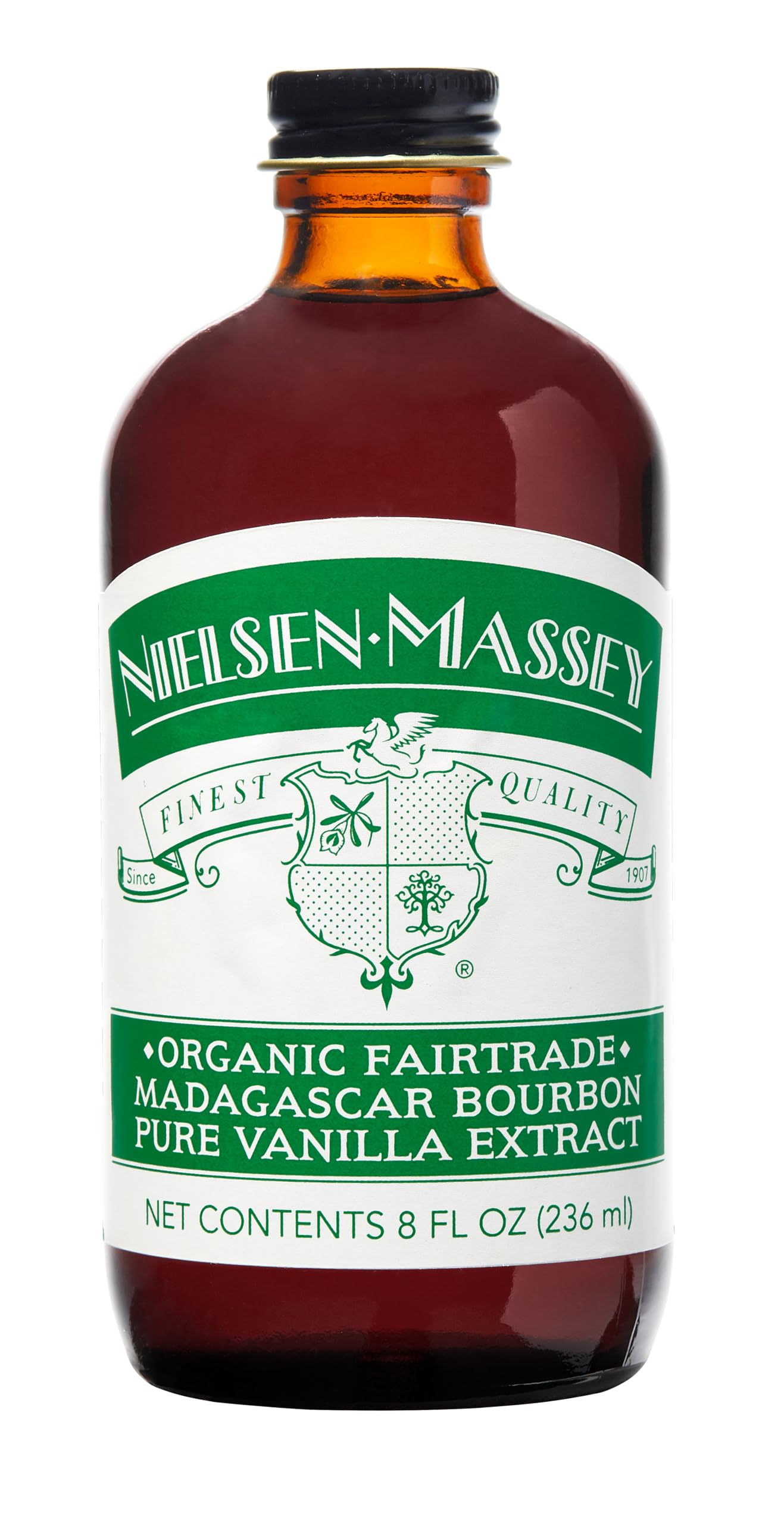Nielsen-Massey Madagascar Vanilla Extract bottle for rich baking aroma