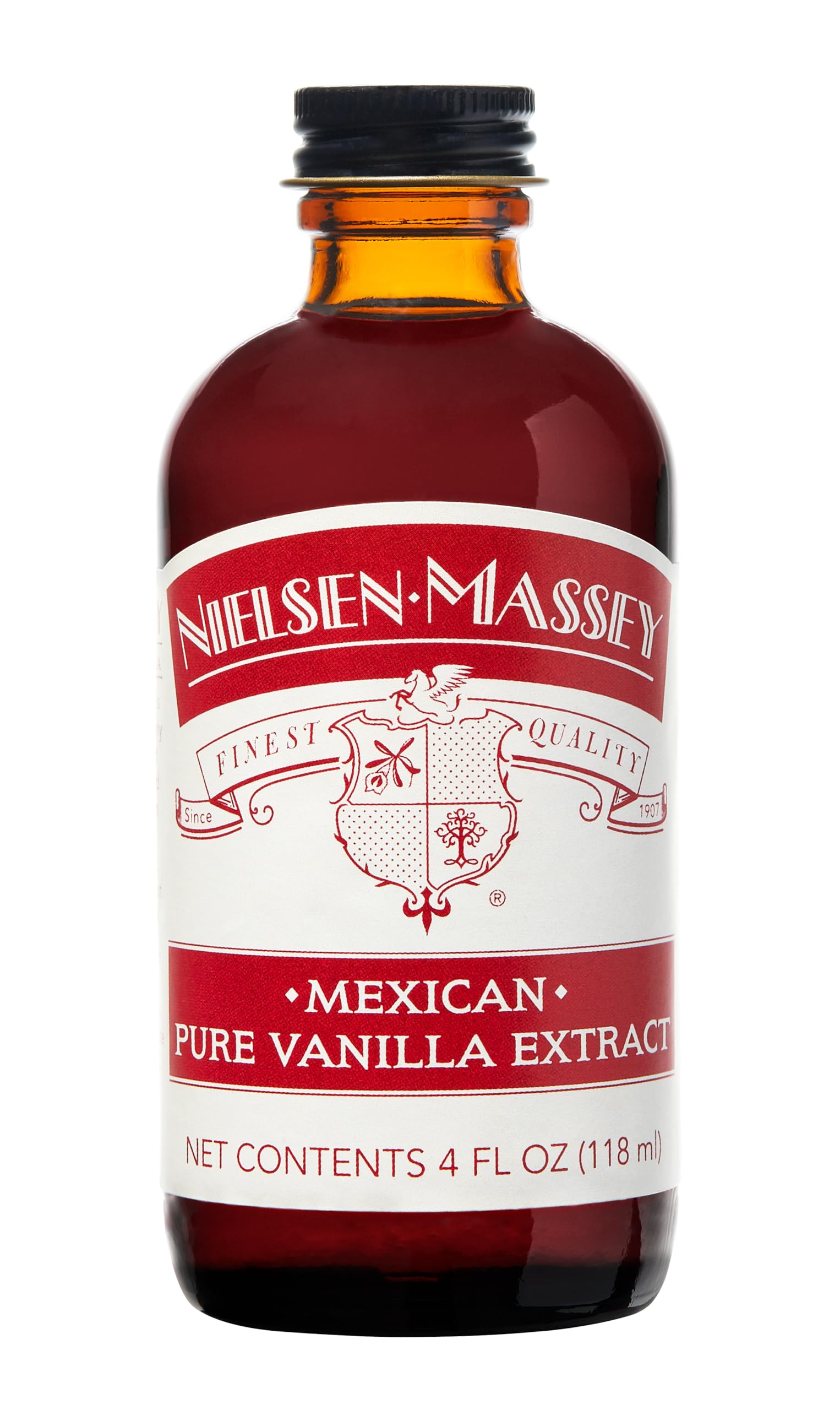 Nielsen-Massey Mexican Vanilla Extract bottle for premium baking.