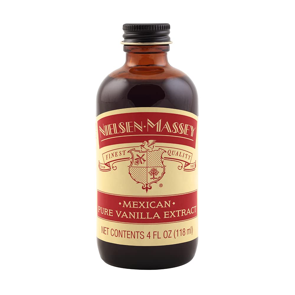 Nielsen-Massey Mexican Vanilla Extract pour adds flavor to batter.